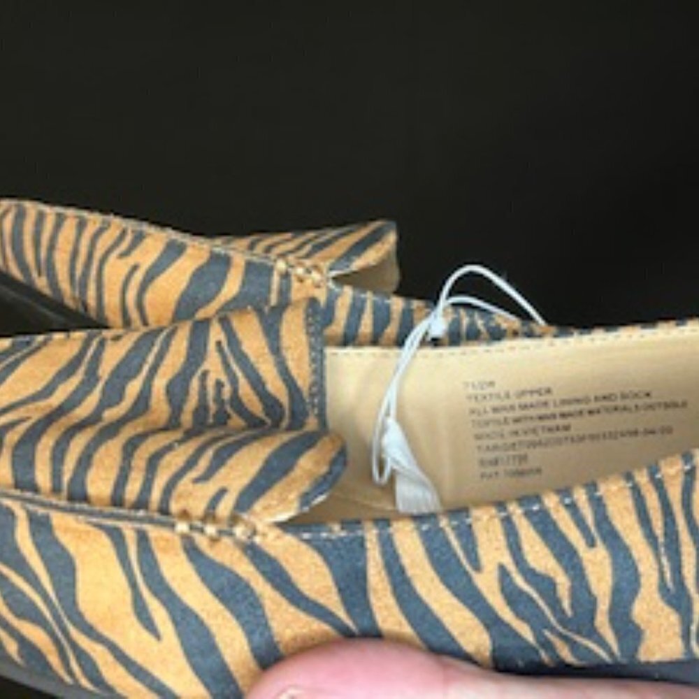 Women's Patterened A New Day Micah Flats, Size 7.5, NWT - Picture 4 of 5